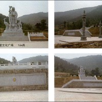 RW-1005_人物雕刻_工程案例_山西晉中壽星文化廣場