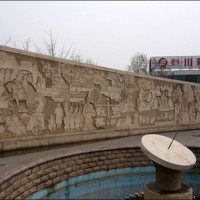 YL-1005_園林雕塑_浮雕
