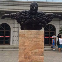TD-1007_銅雕_運動題材_游泳