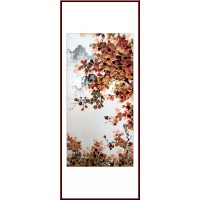 靜然國(guó)畫(huà)-紅葉-JR-HZHY-S-10001